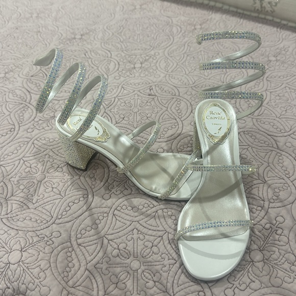 Rene Caovilla Cleo sandal 80 New - Picture 2 of 3
